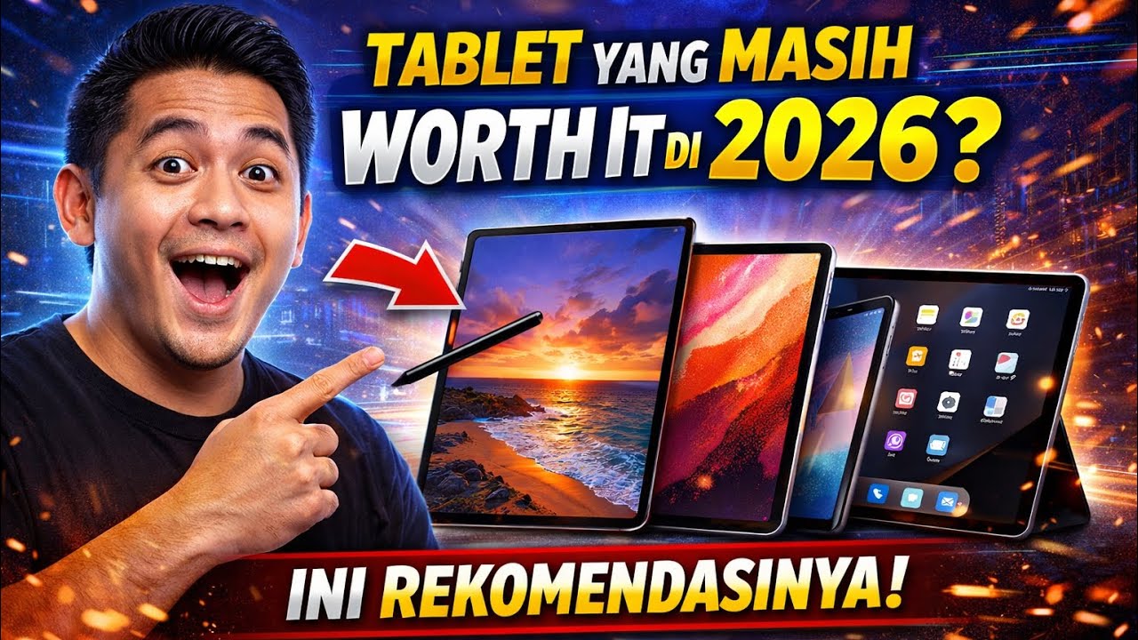 TURUN HARGA! REKOMENDASI TABLET TERBAIK YANG MASIH WORTH IT TAHUN 2026