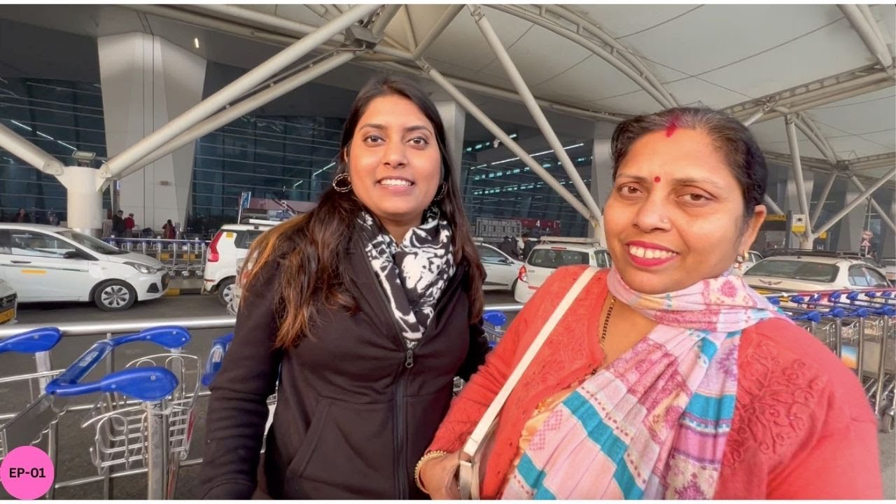EP-01✈️ IGI Airport T3 to Dubai Fly Dubai Dubai series