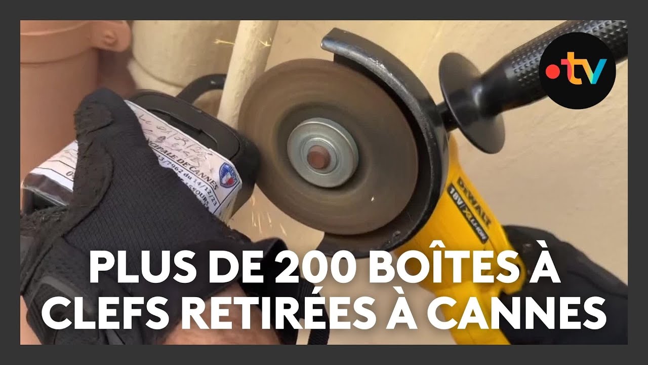 Tourisme et Airbnb : Cannes déclare la guerre aux boîtes à clés illégales