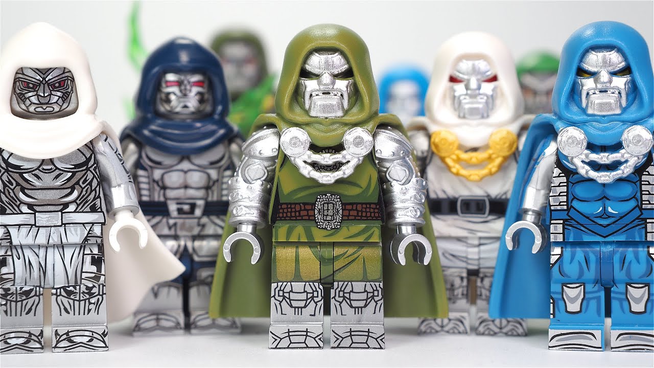 LEGO Avengers: Doomsday Doctor Doom | God Emperor Doom | Ultimate Doom Unofficial Lego Minifigures
