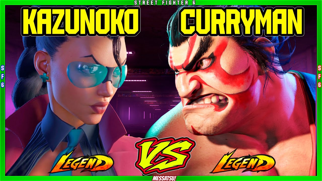 SF6 Kazunoko (C.Viper) VS Curryman (E.Honda)💥High Level💥