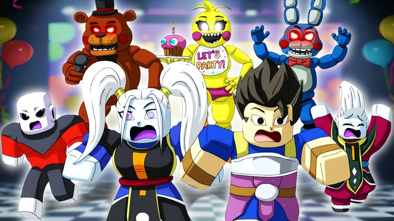Kyabe, Marcarita y Jiren Juegan Five Nights at Freddy's 2 😱