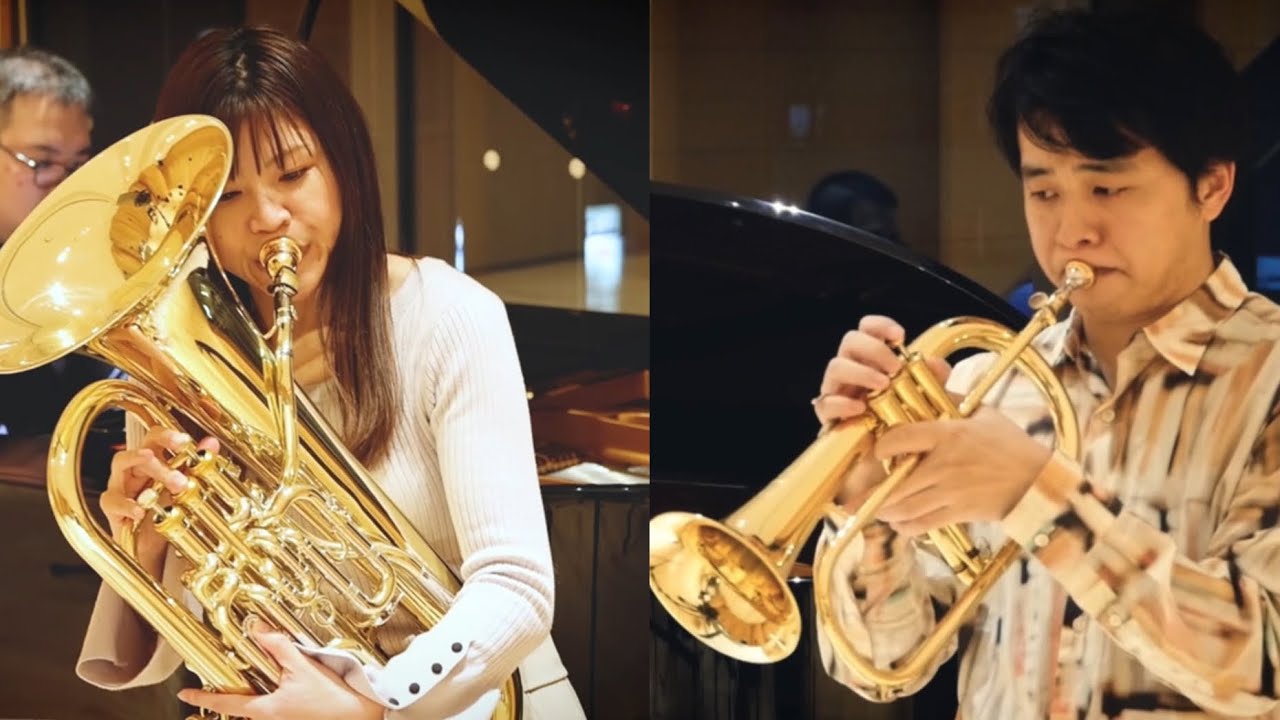 The Girl with the Flaxen Hair - C. Debussy - 亜麻色の髪の乙女- ドビュッシー / Euph & Flugelhorn ユーフォニアム&フリューゲルホルン