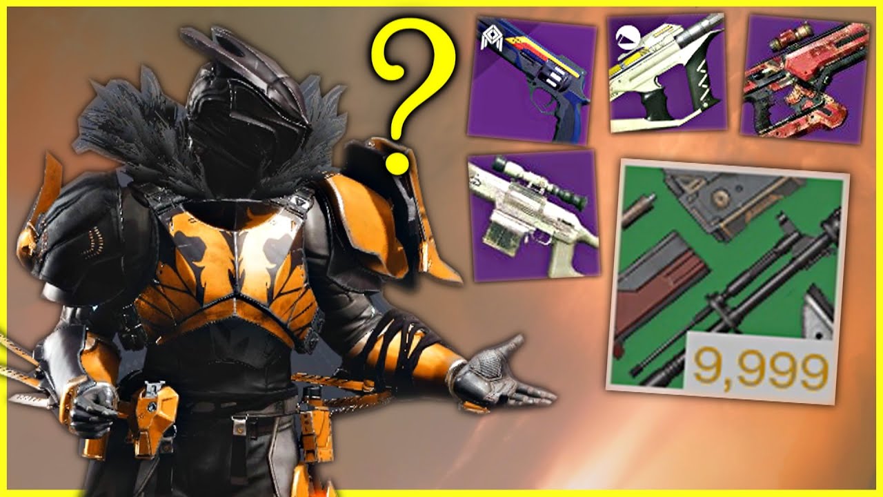 10,000 Gunsmith Materials. How Many God Rolls?