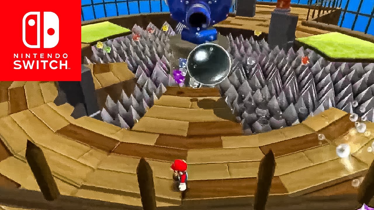 Super Mario Galaxy Switch 100% Walkthrough - Gold Leaf Galaxy