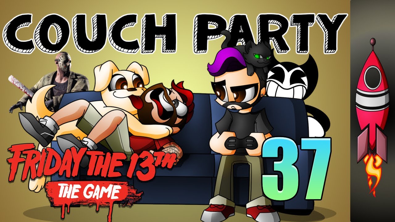 🔴 COUCH PARTY #37 | Friday The 13th: The Game | Bendy And The Ink Machine | Rockit Gaming