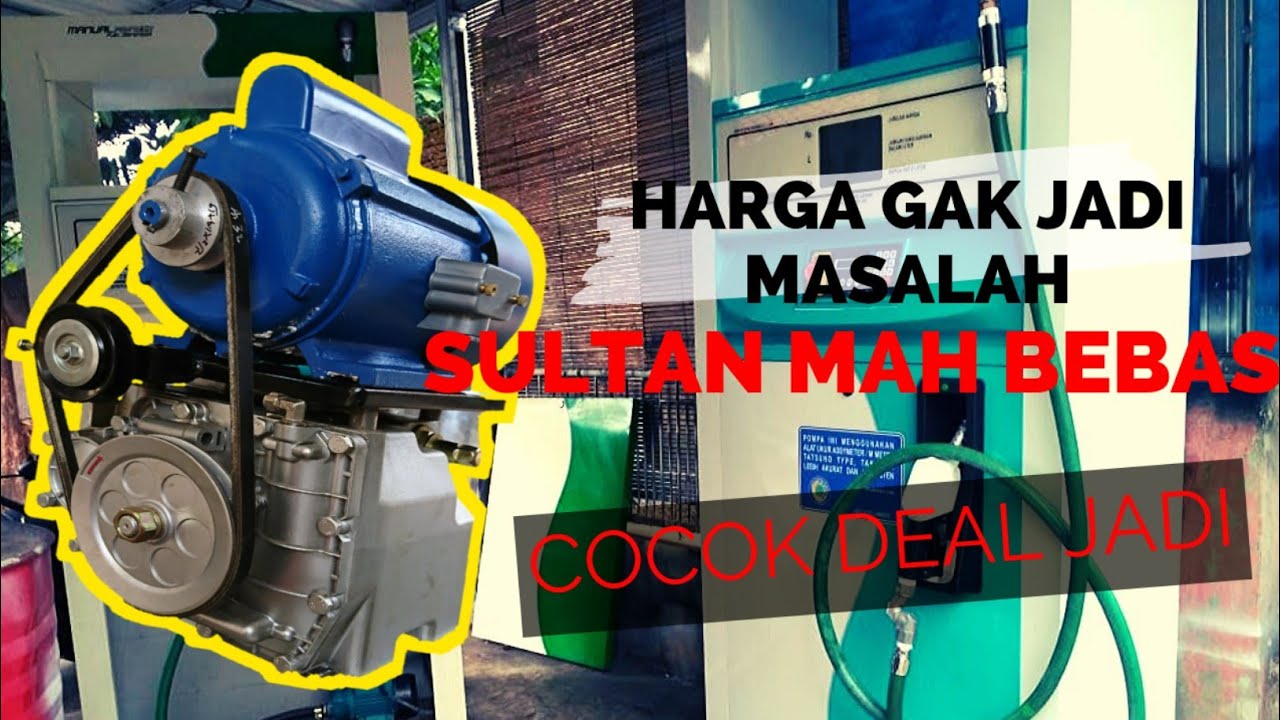 Review Mesin Pom Mini / Pertamini Dengan Pompa Gearpump Tatsuno Tipe