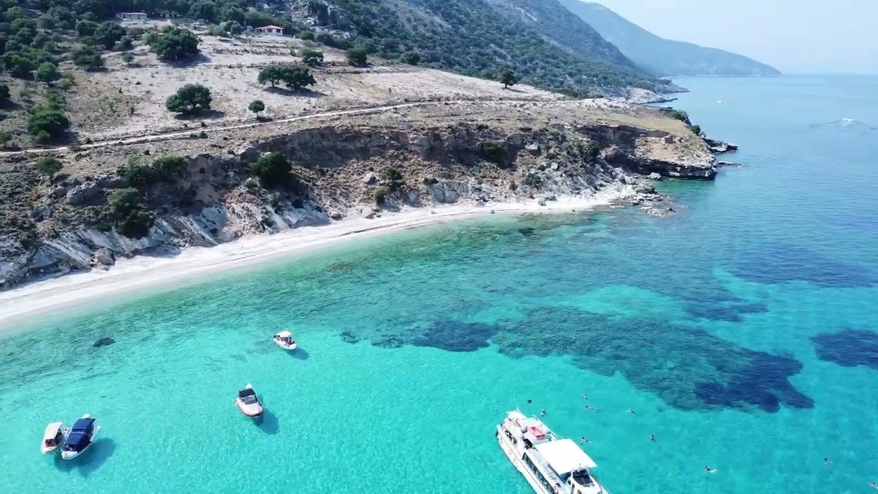Makria Petra and Moni-Sophie at Kefalonia