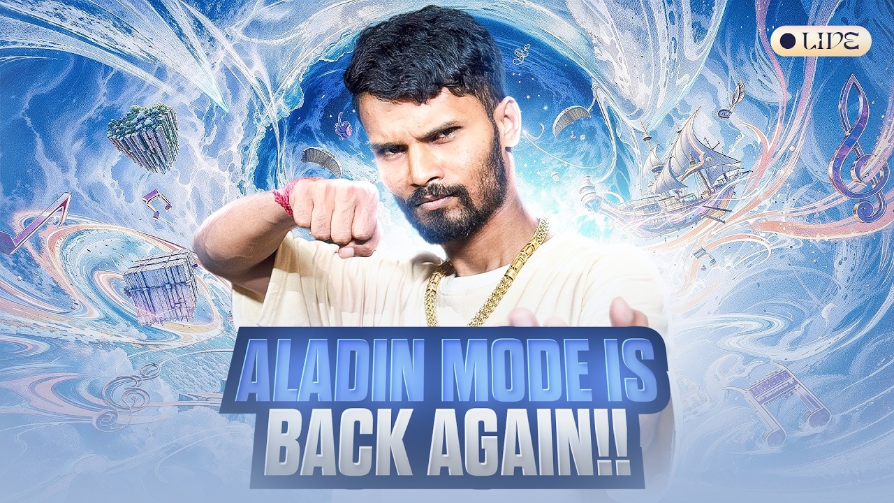 NEW ALADIN EVENT HERE | BGMI 4.2 UPDATE #bgmi #sarkarislive #pubg #marathistreamer #rankpush
