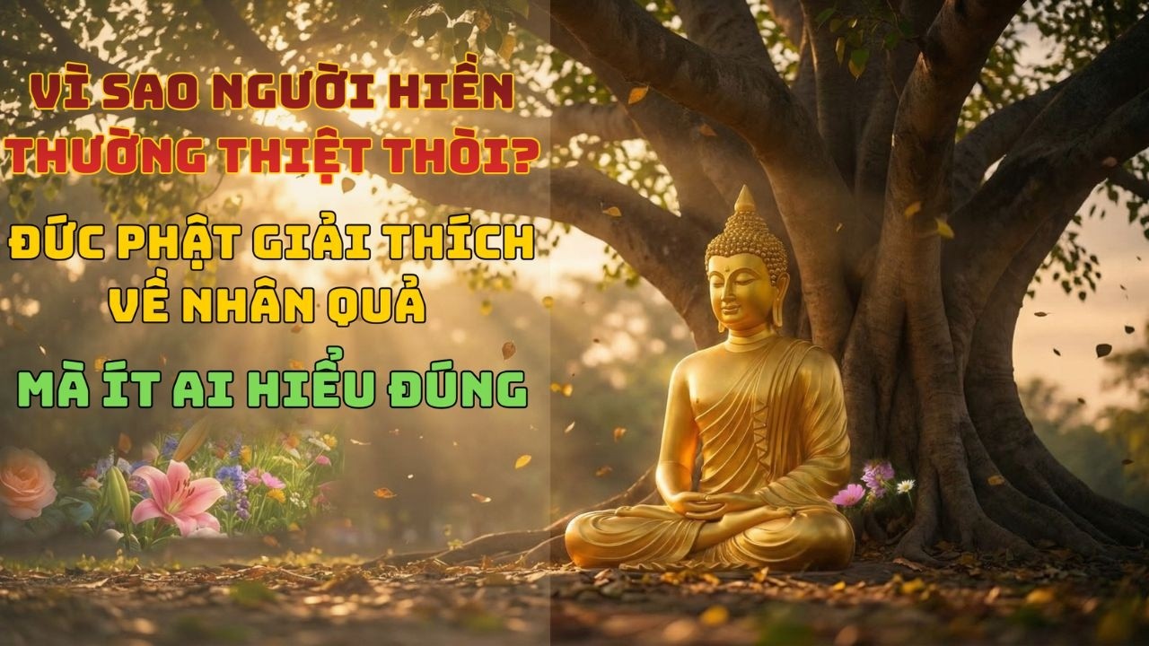 Vì Sao Người Hiền Thường Thiệt Thòi? Đức Phật Giải Thích Về Nhân Quả Mà Ít Ai Hiểu Đúng