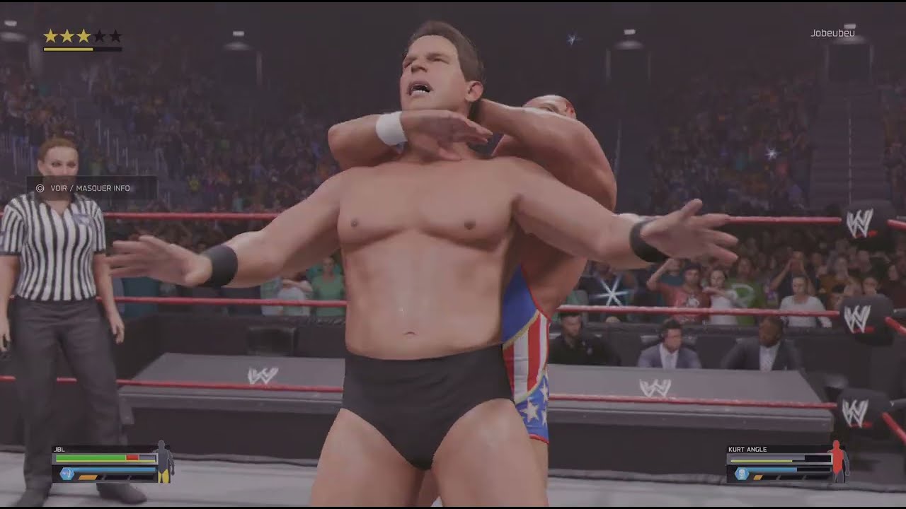 New Year Revolution - JBL vs Kurt Angle - WHC Championship Match