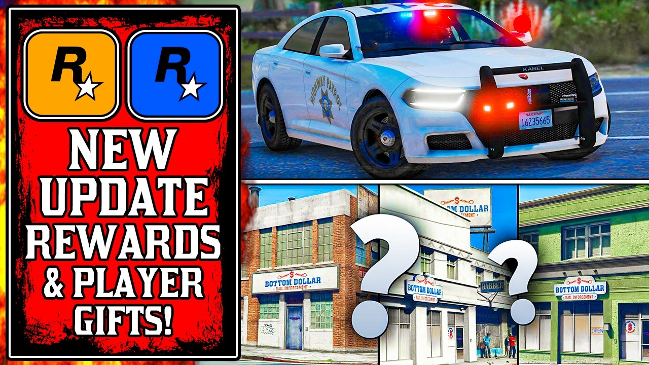 The NEW GTA Online UPDATE Rewards! This is Actually WAY TOO GOOD.. (New GTA5 Update)
