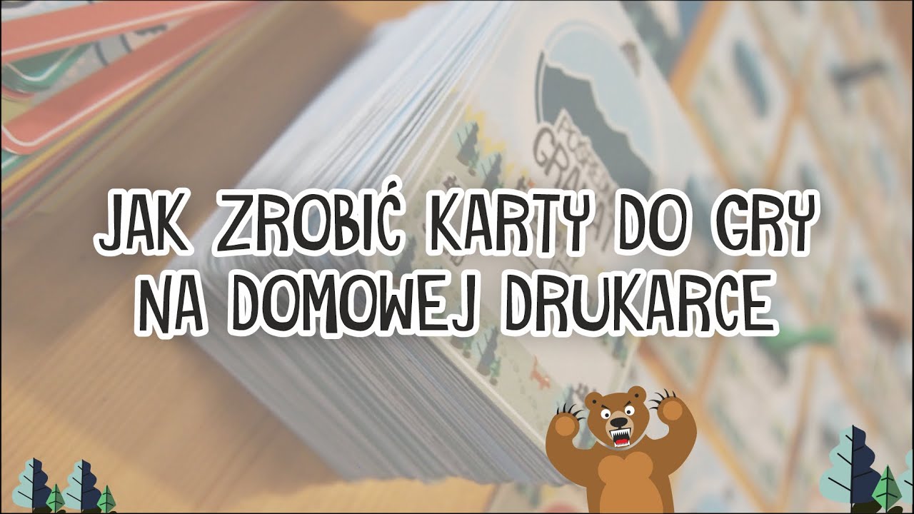 DIY Jak samemu zrobić karty do gry
