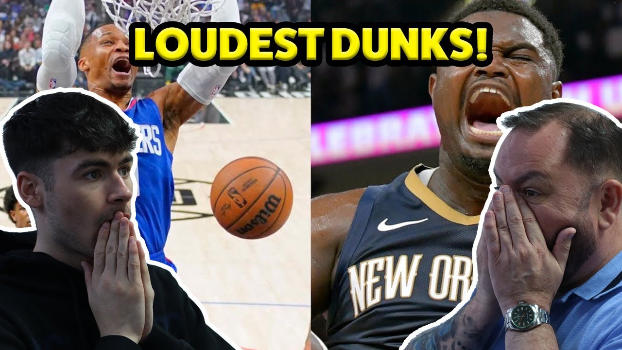 British Father and Son React! NBA 