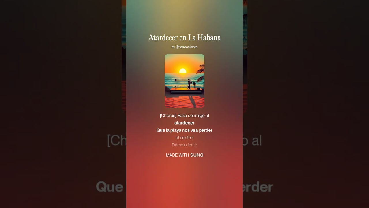 Atardecer en la Habana 