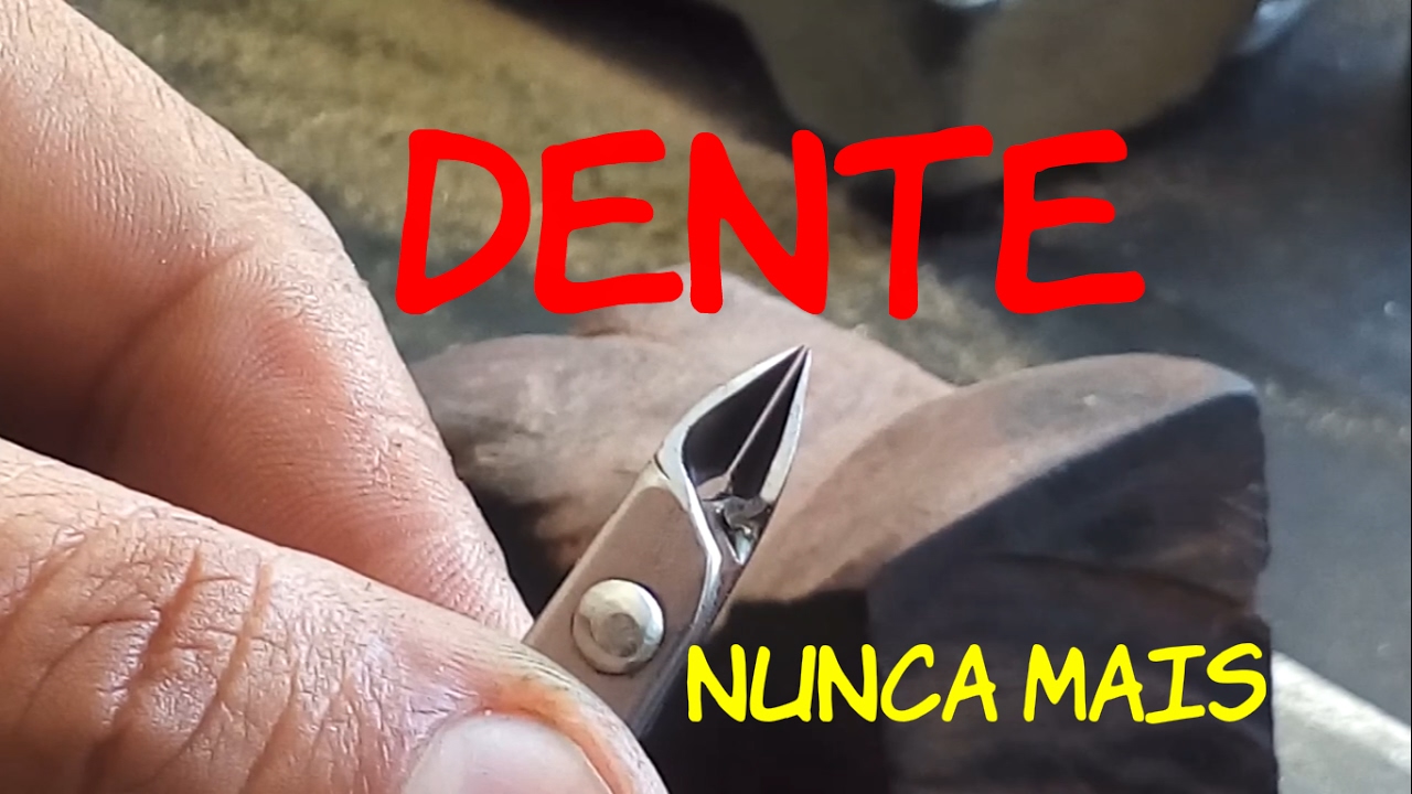 ALICATE COM DENTE NUNCA MAIS | AMASSOU A PONTA APRENDA COMO AFIAR COM LIMA