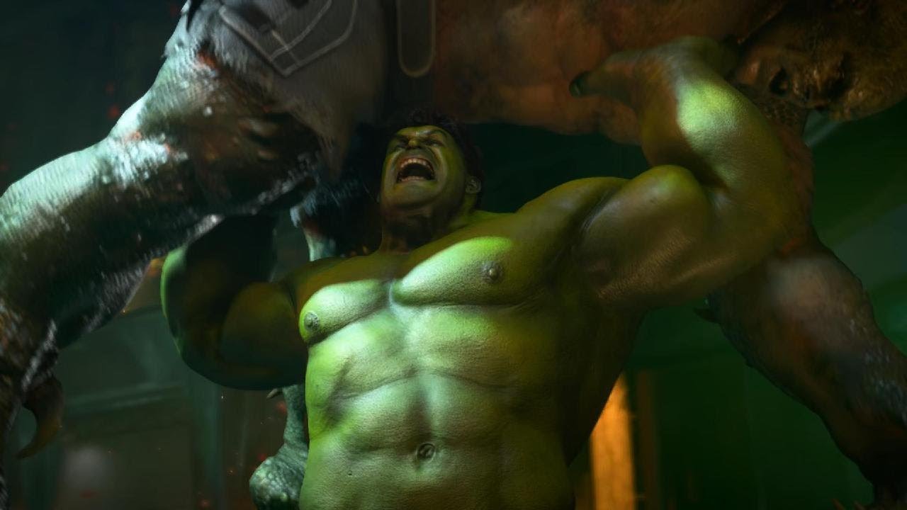 Marvel's Avengers PS5 Hulk vs Abomination gameplay (HDR 60fps)