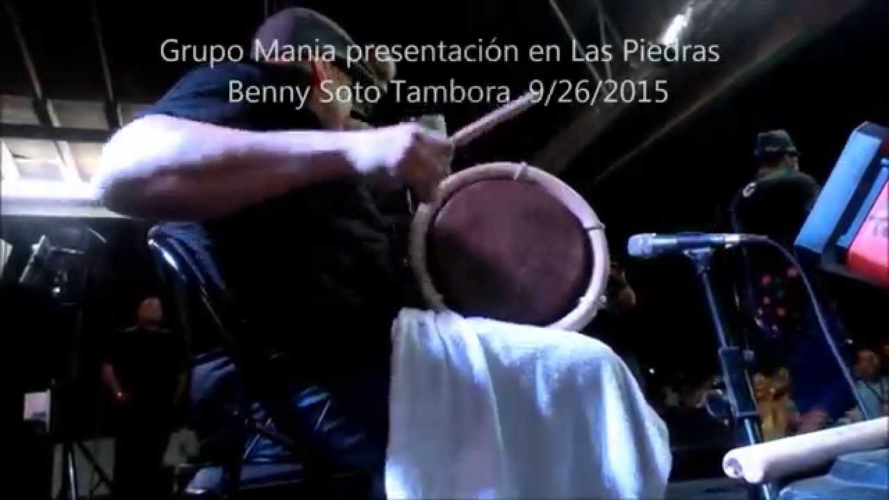 Grupo Mania presentación en vivo en Las Piedras 1ra Parte Benny Soto 