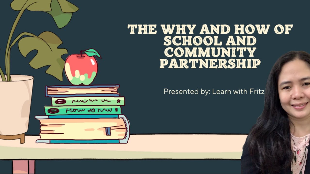 THE WHY AND HOW OF SCHOOL AND COMMUNITY PARTNERSHIP