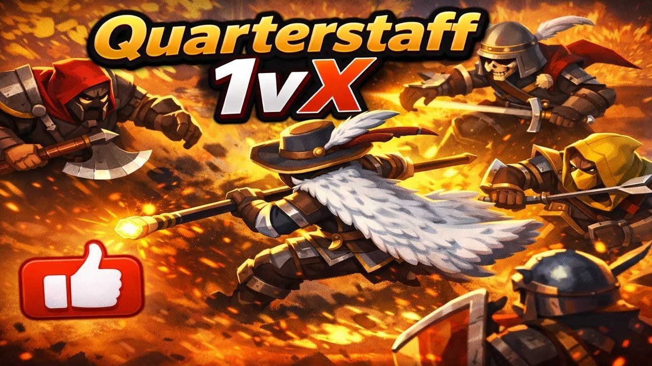 Quarterstaff 1vX #albiononline