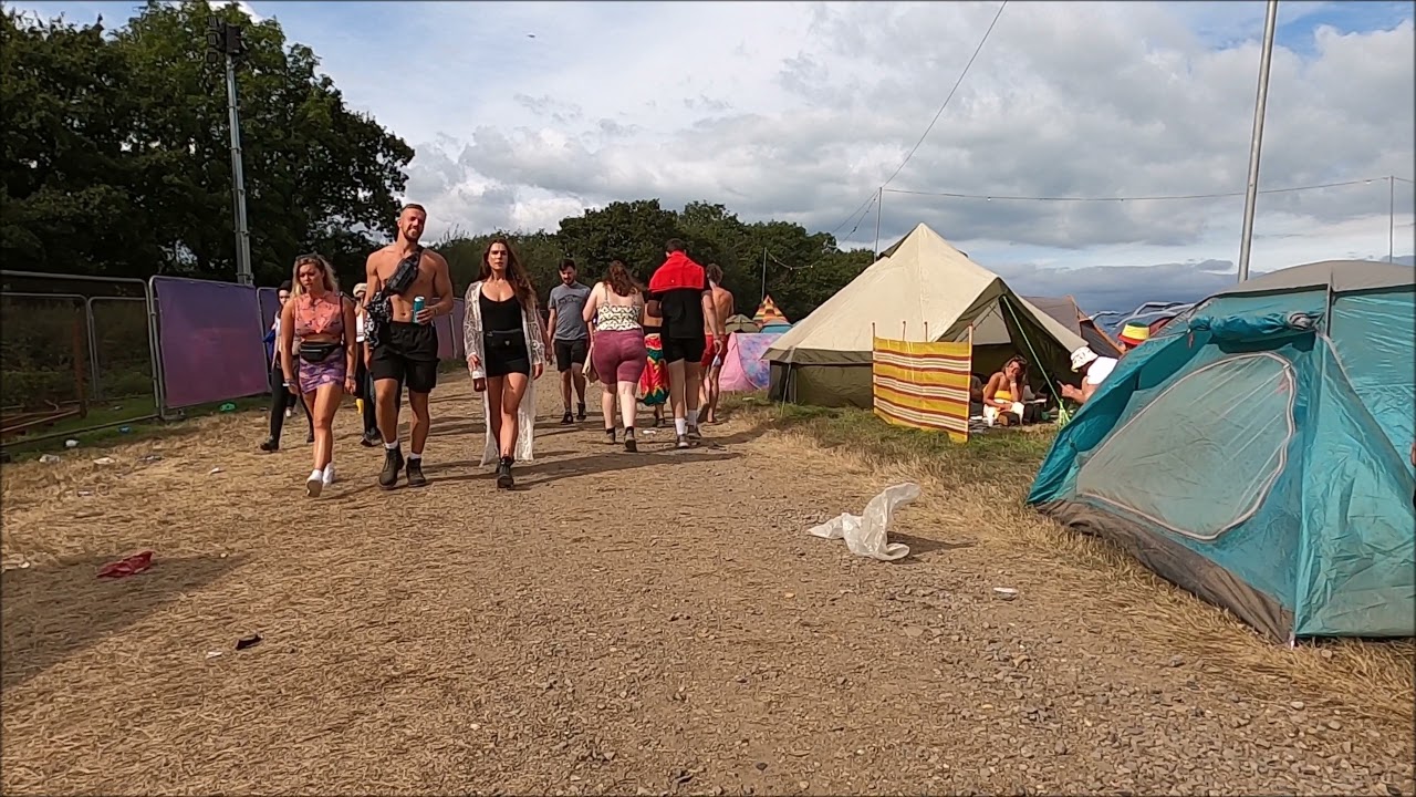 Virtual Walk - Isle Of Wight Festival Campsite Tour - September 2021 | kittikoko #iowfest #2021 #iow