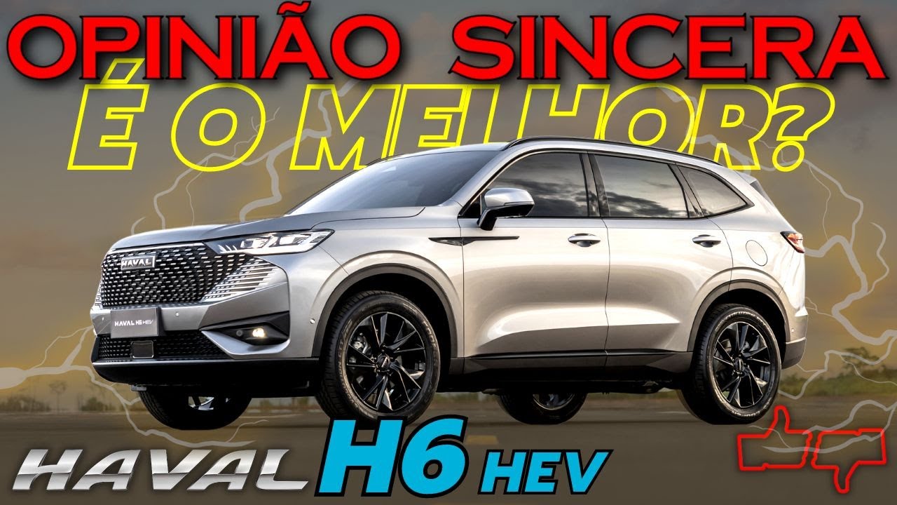 GWM Haval H6 é o melhor SUV híbrido do mercado? Comparativo com Corolla Cross, Niro e Compass!