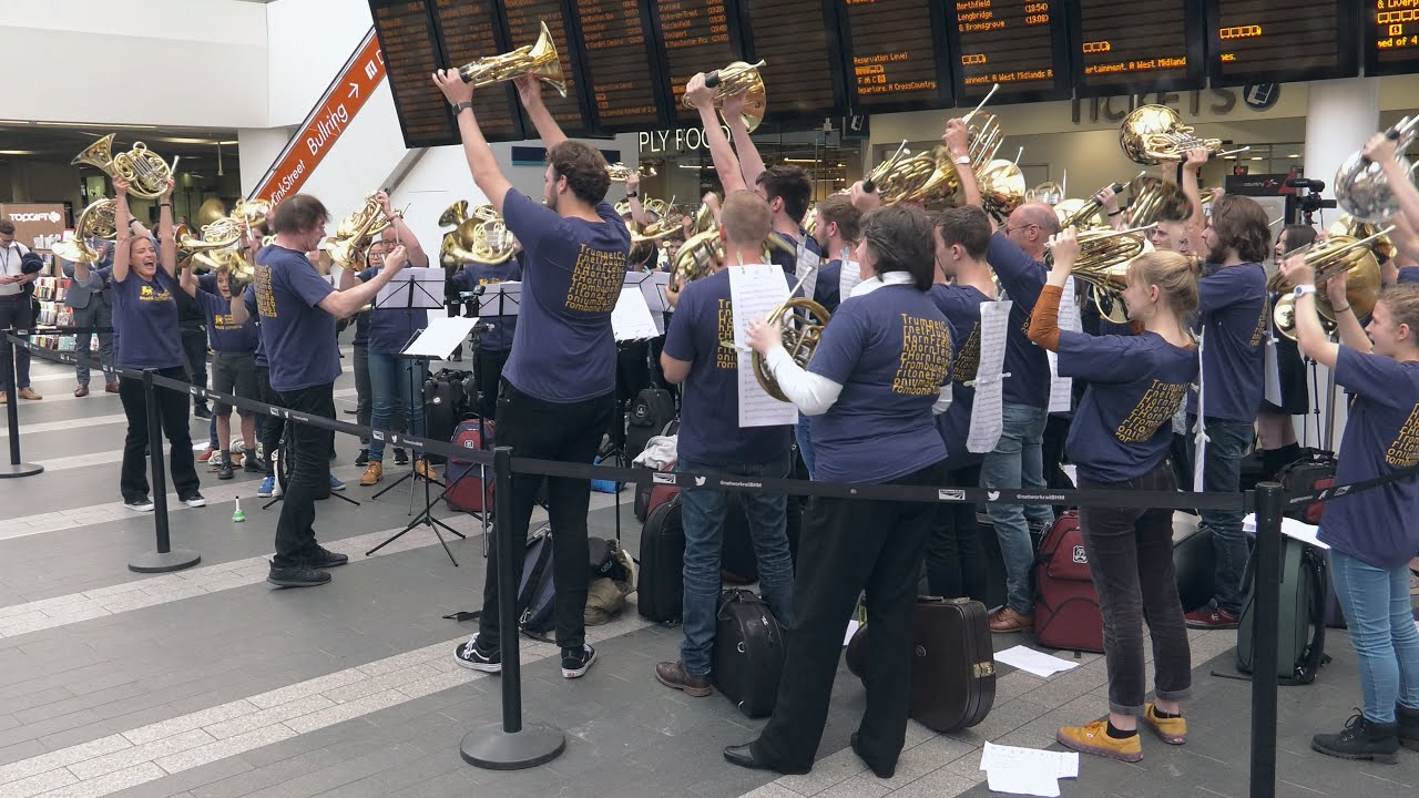 67 French Horns - Bells up Birmingham!