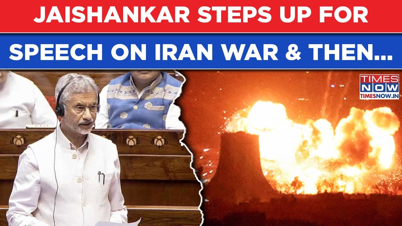 Parliament Chaos: Jaishankar Steps Up To Speak On Iran War, This Happened Next, Oppn Goes Ballistic