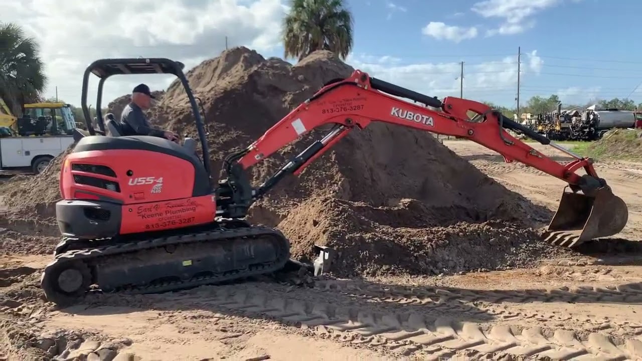 2017 Kubota U55-4