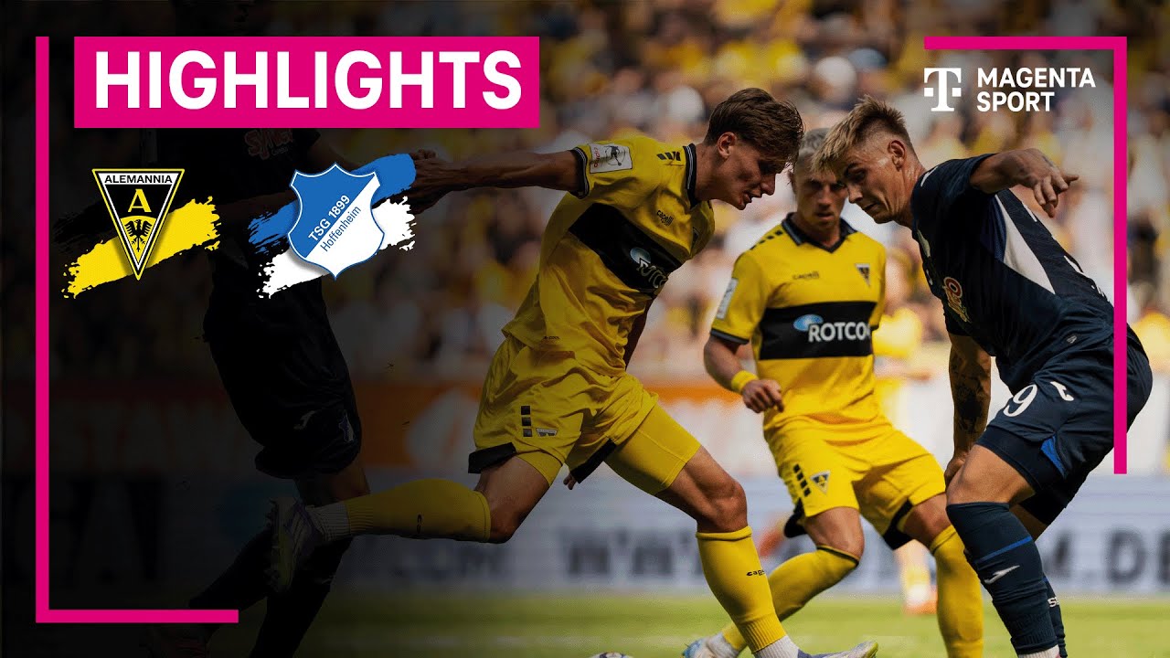 Alemannia Aachen - TSG 1899 Hoffenheim II | Highlights 3. Liga | MAGENTA SPORT