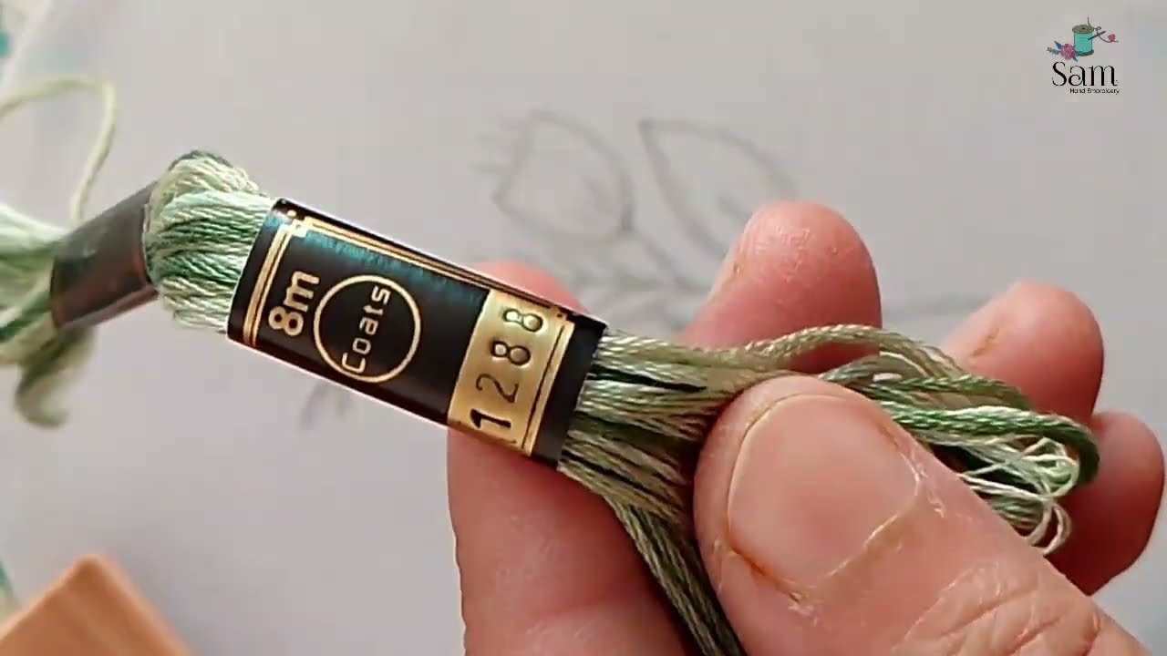 Pretty 3D Flower Hand Embroidery | Step-By-Step Easy Tutorial