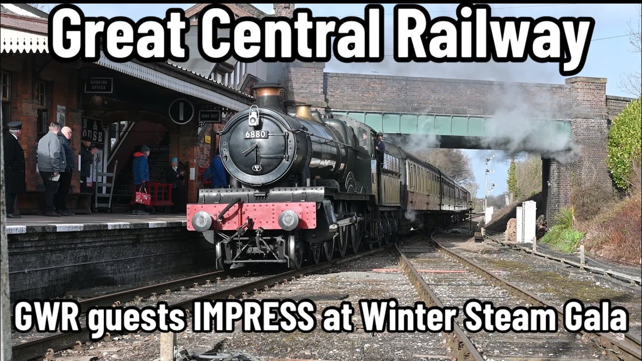 GWR guests IMPRESS at Great Central Railway Winter Steam Gala | Storm Éowyn at Quorn & Woodhouse |