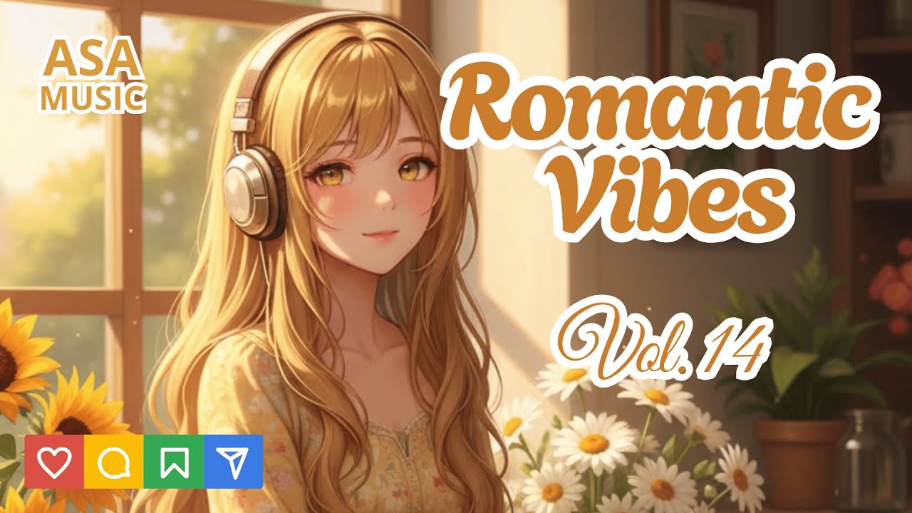 🌸 Romantic Vibes Vol. 14 | Full Chill Lo-Fi Ballad Album 2025 | Warm, Calm & Quietly Romantic Love