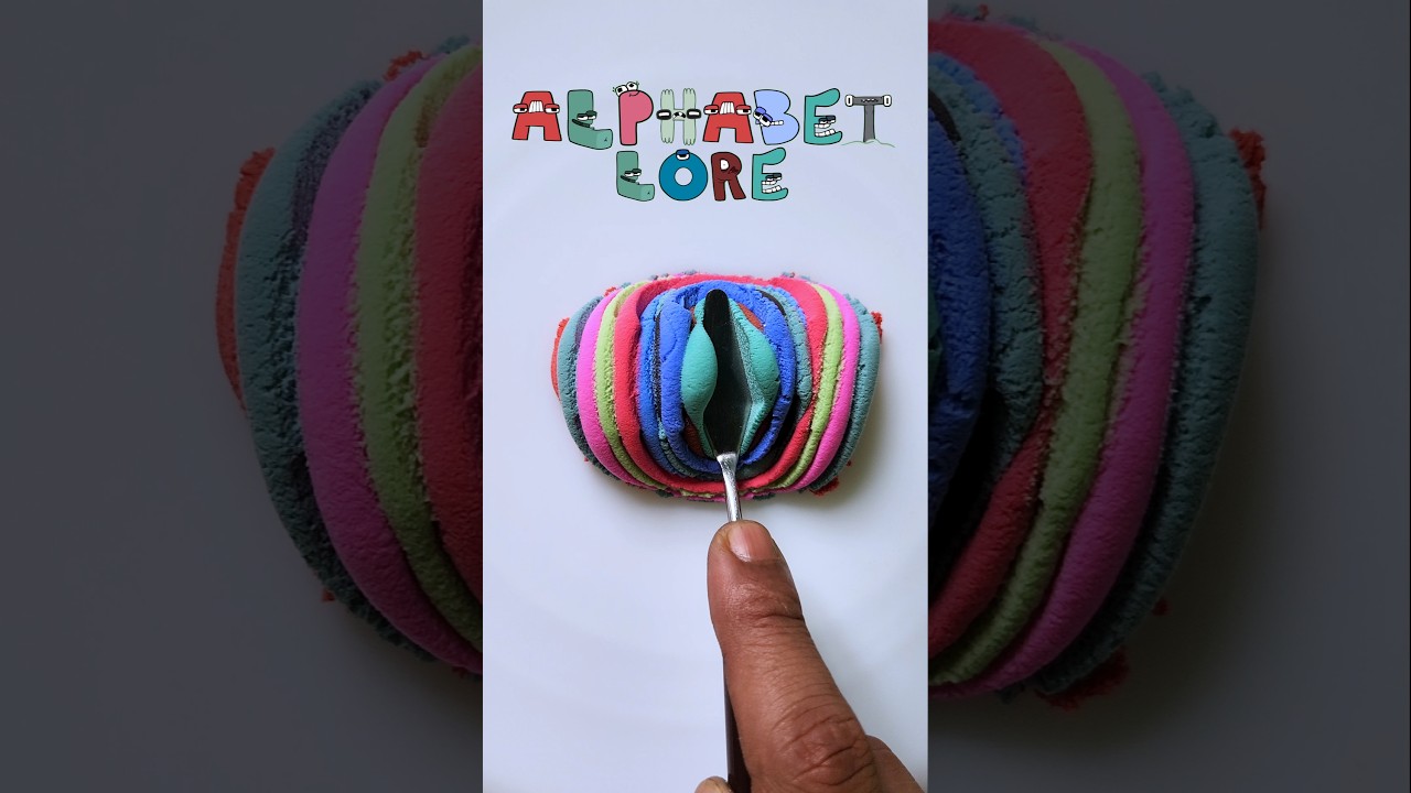 Alphabet Lore Colour Mixing #colormixing #alphabetlore  #art