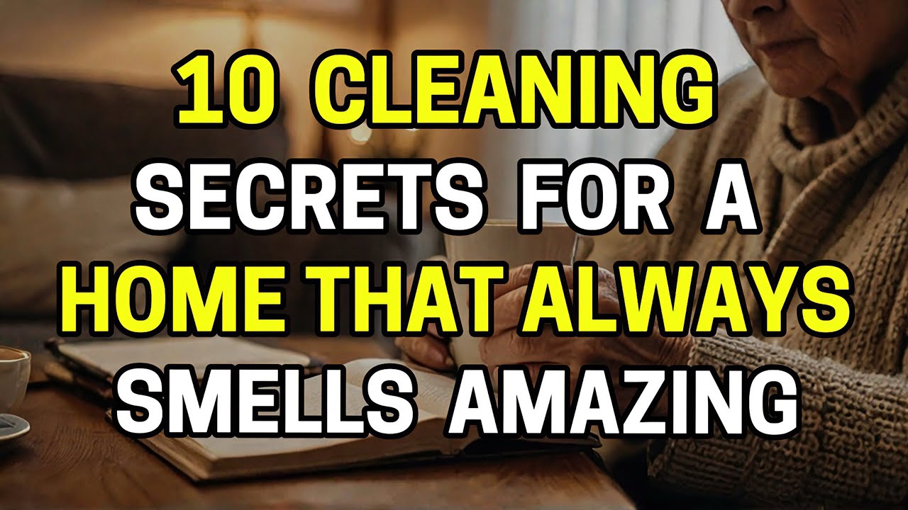 Home Smells Bad? 10 Cleaning Secrets Every Wise Elder Should Know | MrJamAdvice