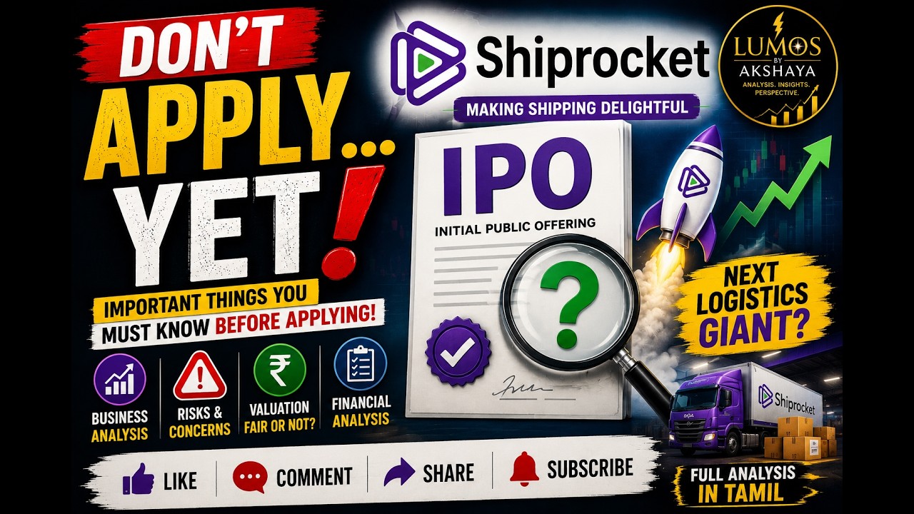 Shiprocket IPO: DON'T APPLY YET? 🚨 Full Analysis in Tamil | IPO Review