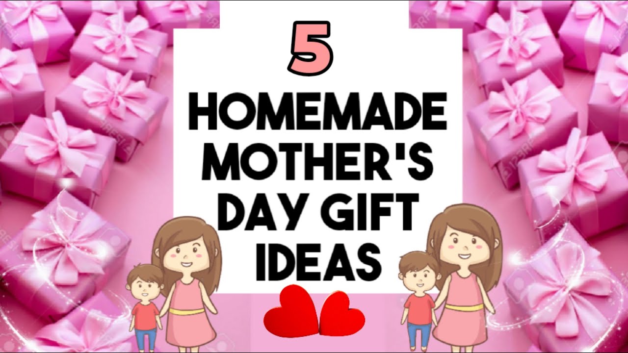 LAST MINUTE : 5 Very Beautiful Gift Ideas For Mother's Day 2021/Mother's Day Gift Ideas In Lockdown