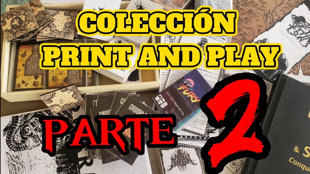✂️MI COLECCIÓN DE JUEGOS PRINT AND PLAY -PARTE 2-✂️