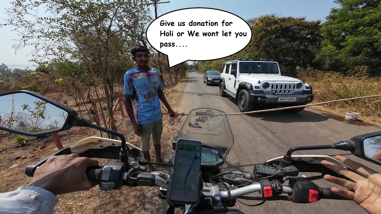 The Dark Side of Holi: Road Blocking for Donations
