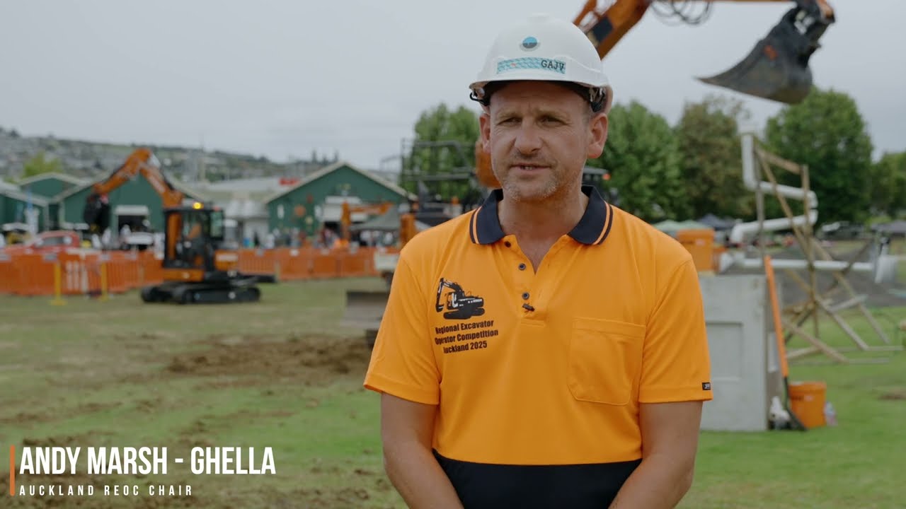 CCNZ CablePrice Auckland Regional Excavator Operator Competition