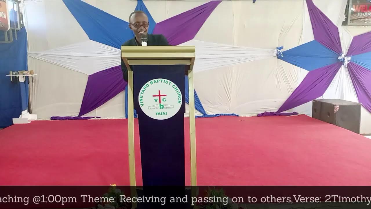Live streaming of Vineyard Baptist Church