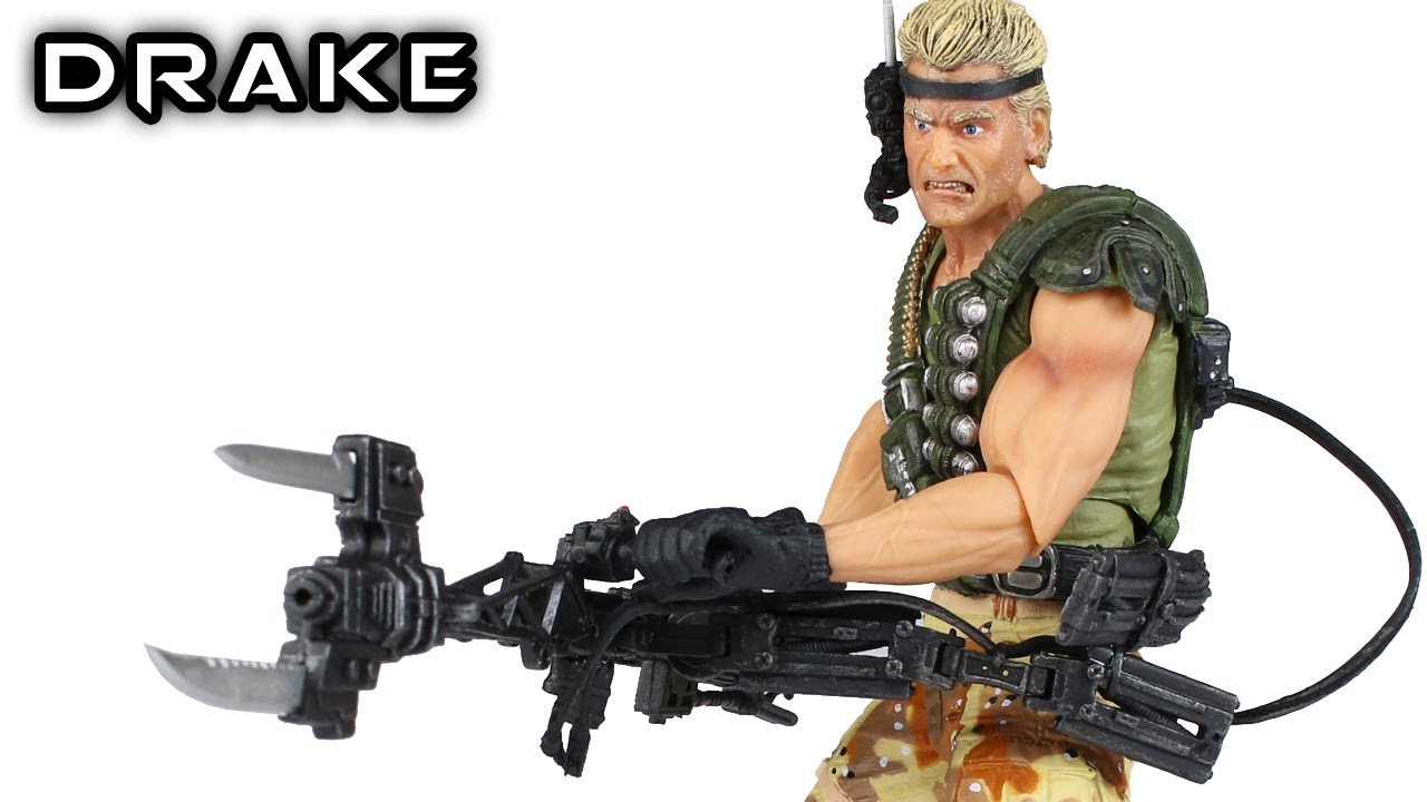 NECA Space Marine DRAKE Aliens Action Figure Review