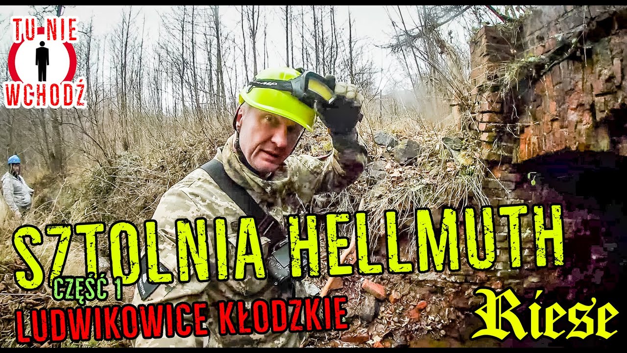 TAJEMNICE RIESE - Sztolnia Hellmuth - mroczna i niesamowita - Ludwikowice Kłodzkie