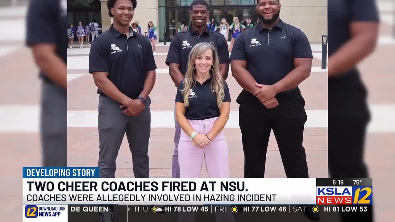 Northwestern State University cheer coach fired by university following hazing allegations