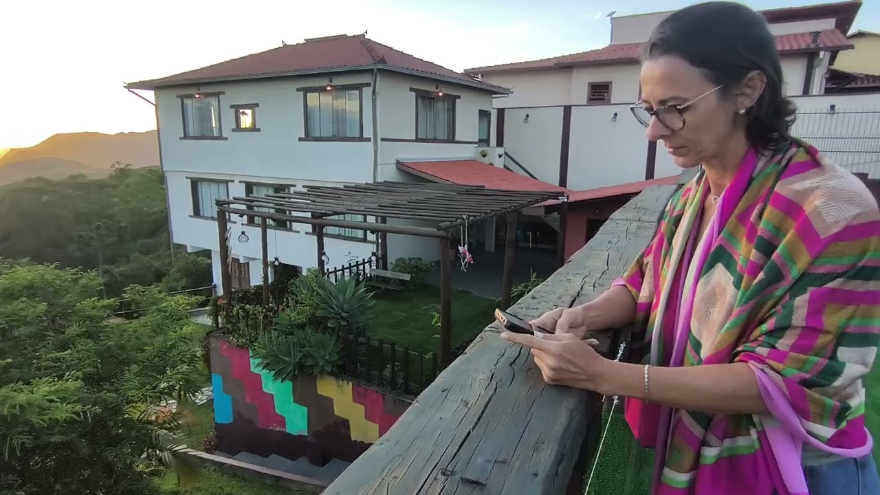Por do Sol em Lavras Novas 
