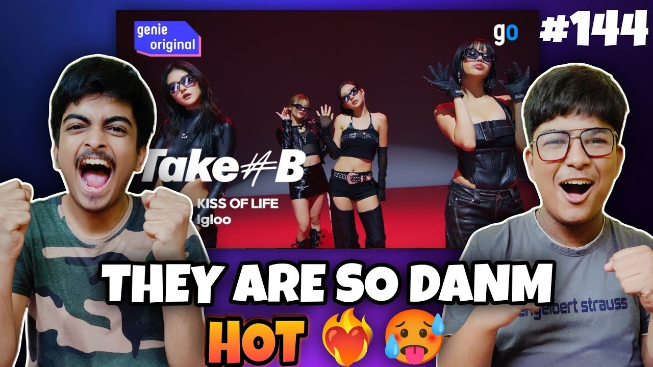 KISS OF LIFE “Igloo (TAKE #B PERFORMANCE)” REACTION | FW K