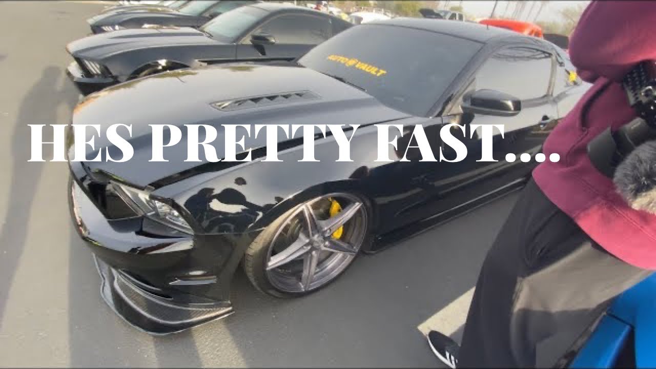 Driving Shelby How Far ? // cars and coffee // Meeting JacobRDoty // Bagged Mustang