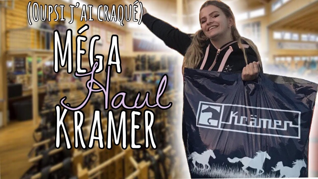 J'ai dévalisé le magasin KRAMER !
