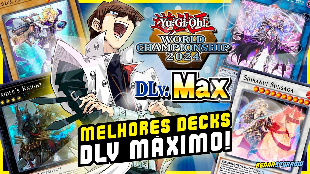 10 DECKS DLV. MAX NO *PRIMEIRO DIA* DA WCS! - Yu-Gi-Oh! Duel Links #2332