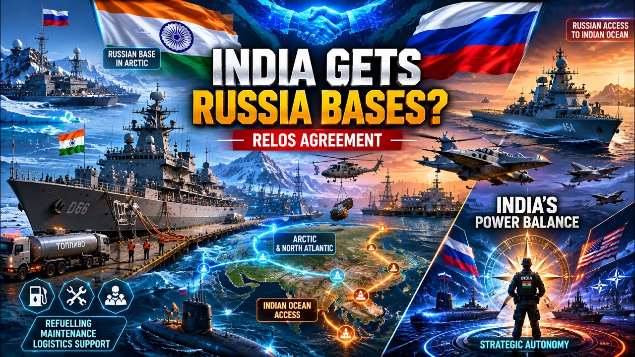 Российские войска и военные корабли в Индии? Вся правда о соглашении RELOS 2026 года!
